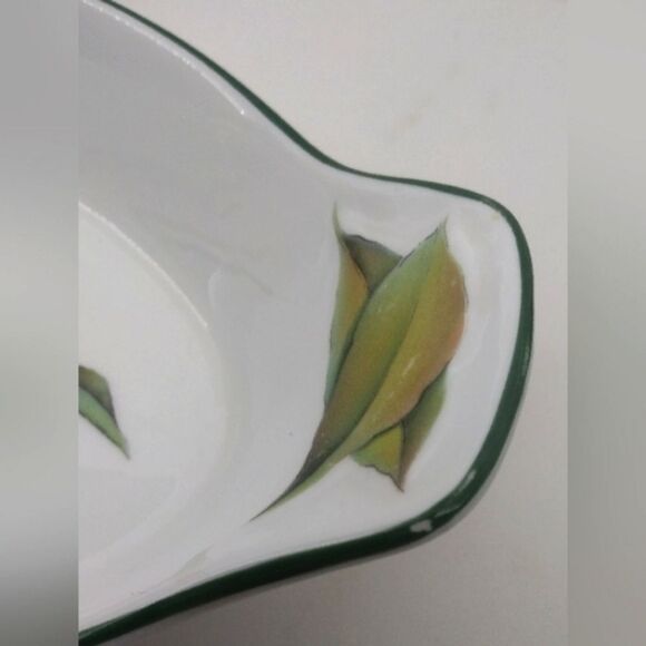 Royal Worcester England Evesham Vale Porcelain Oval Platter w/ Fruit Design - Picture 7 of 16